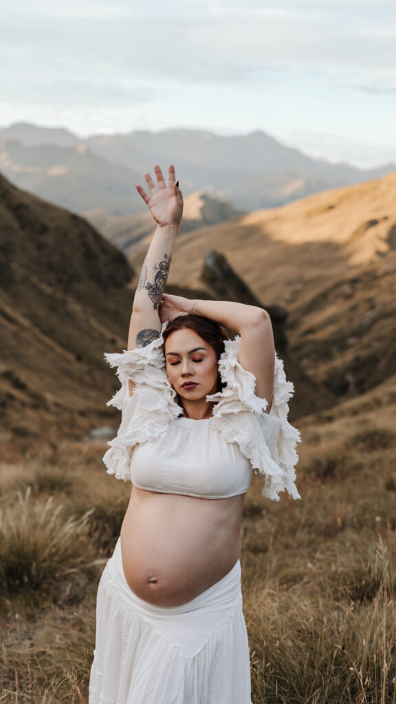 Maternity Photo Session in Queenstown