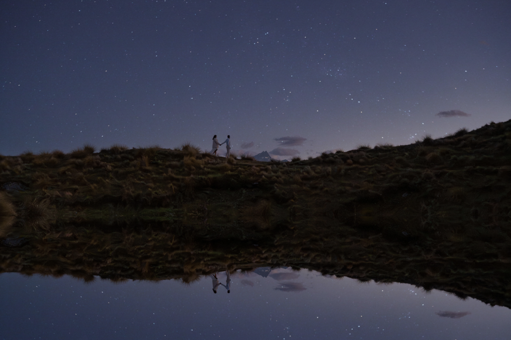 Starry Night Pre-Wedding Photos in Queenstown